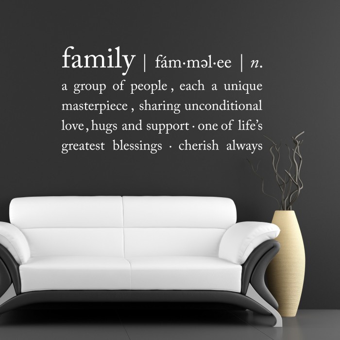 Definition essay family